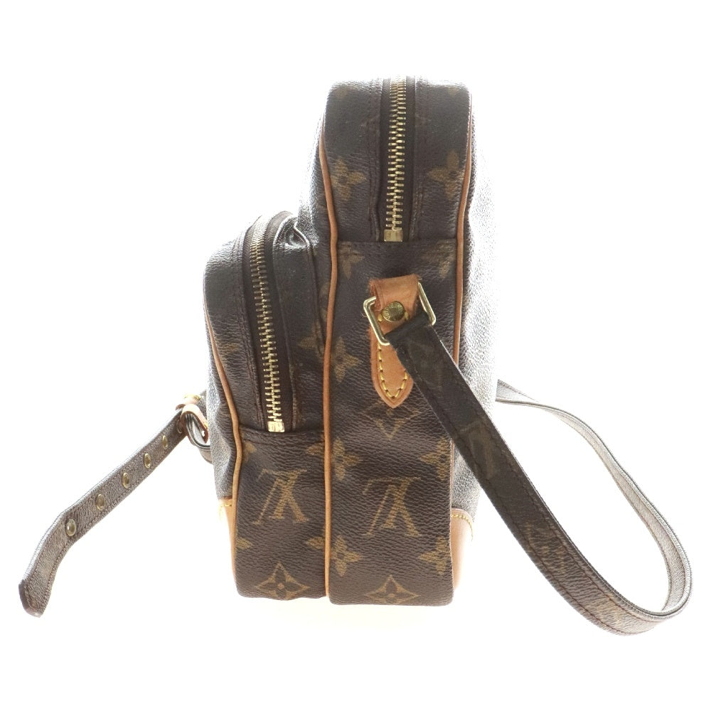 LOUIS VUITTON(ルイヴィトン) モノグラム アマゾン レザーショルダーバッグ ブラウン M45236