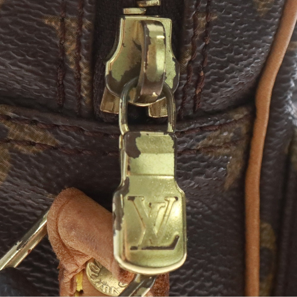 LOUIS VUITTON(ルイヴィトン) モノグラム アマゾン レザーショルダーバッグ ブラウン M45236