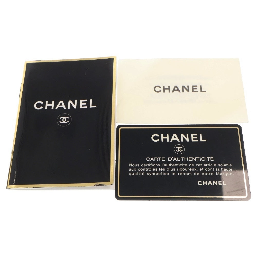 CHANEL(シャネル) ワイルドステッチ チェーンショルダーバッグ 斜め掛けバッグ 肩掛けバッグ ブラック ゴールド金具 レザー カーフ ヴィンテージ