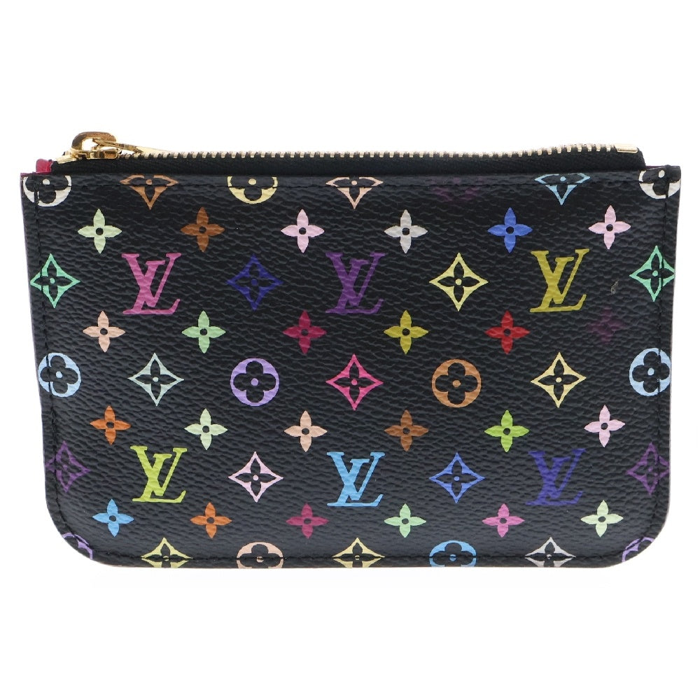 LOUIS VUITTON(ルイヴィトン) モノグラムマルチカラー ポシェットクレ グルナード ブラック×マルチカラー PVCレザー M93735