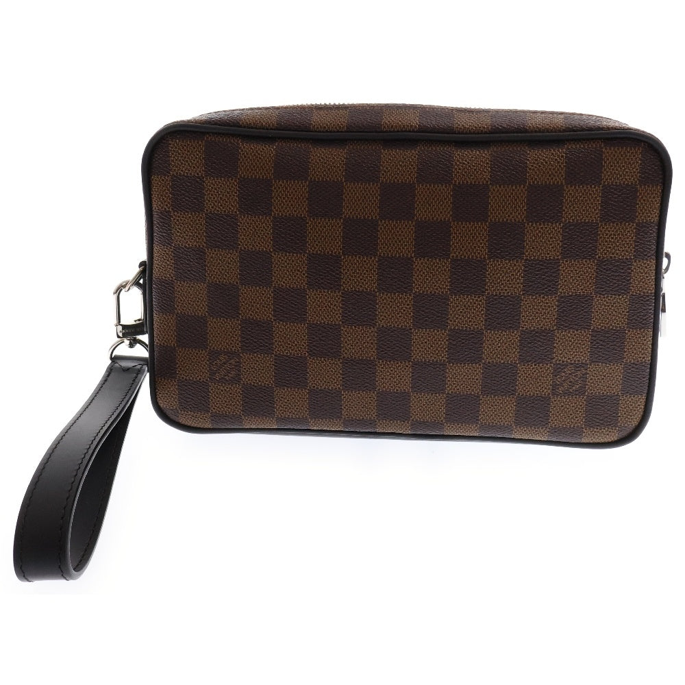 LOUIS VUITTON(ルイヴィトン) ダミエ ポシェットカサイ ハンドバッグ ブラウン レザー N41663