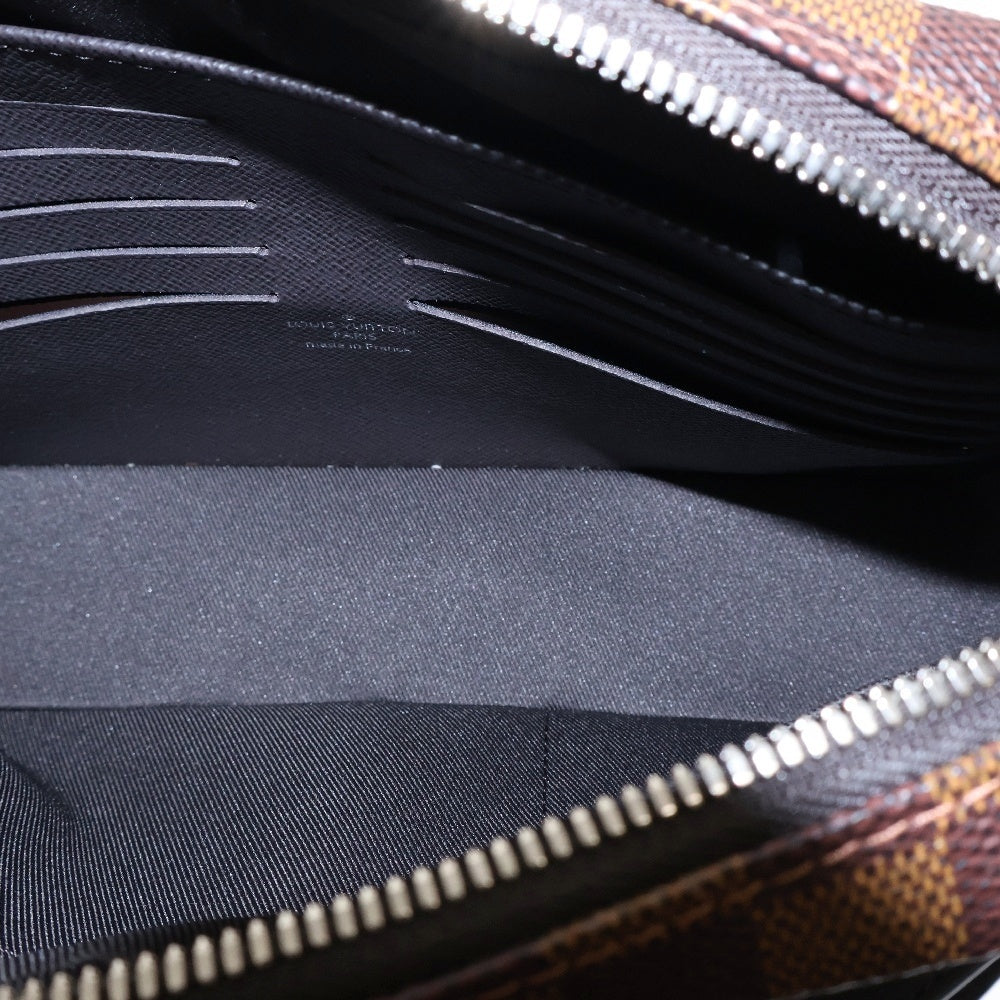 LOUIS VUITTON(ルイヴィトン) ダミエ ポシェットカサイ ハンドバッグ ブラウン レザー N41663