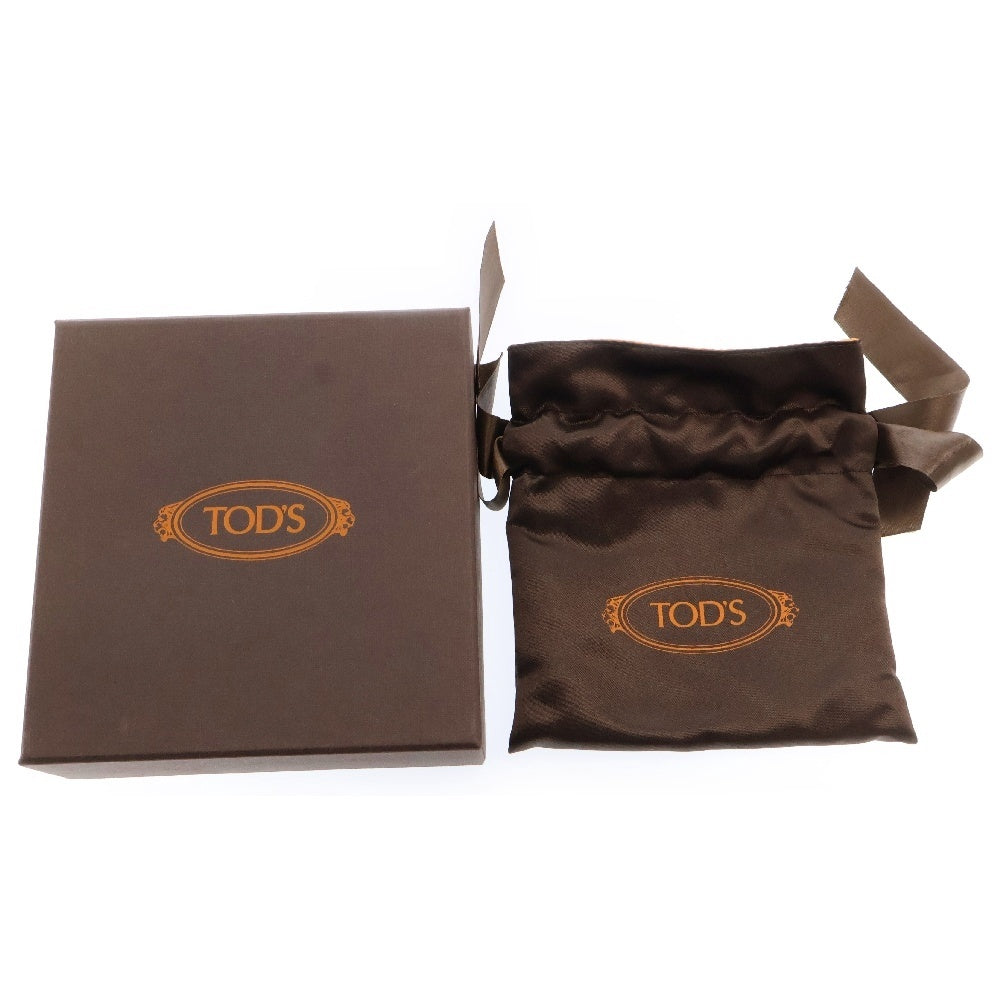 TOD'S(トッズ) 三つ折りコンパクトウォレット ゴールド レザー 財布