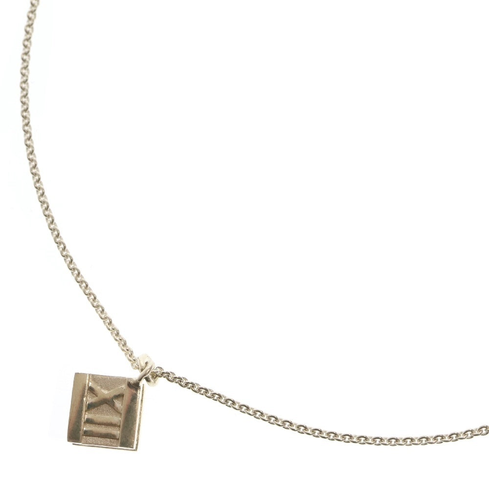 TIFFANY&Co(ティファニー) アトラス スクエア ネックレス キューブ SV925 シルバー ペンダント アクセサリー