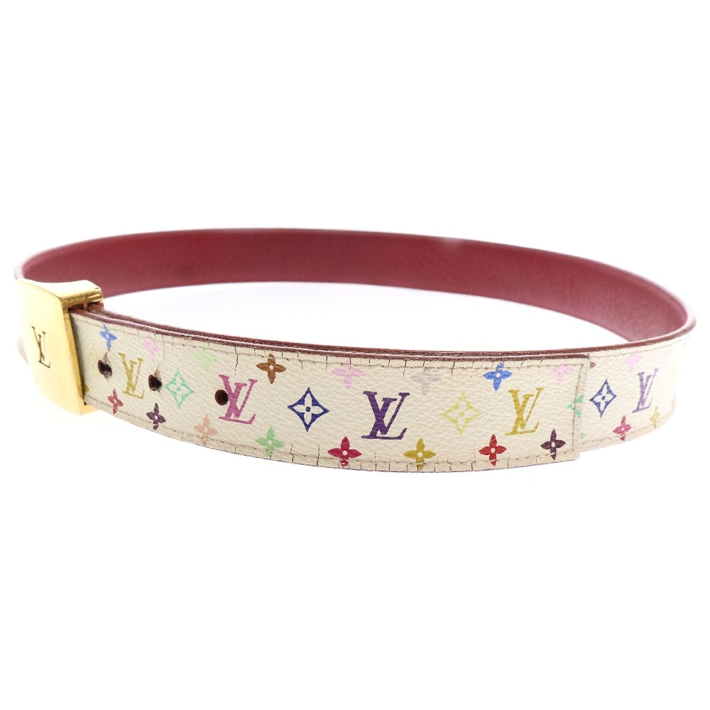 LOUIS VUITTON(ルイヴィトン) マルチカラー サンチュール キャレ ブロン M6891 PVC ベルト