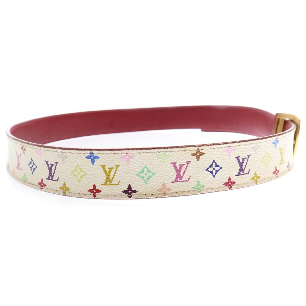LOUIS VUITTON(ルイヴィトン) マルチカラー サンチュール キャレ ブロン M6891 PVC ベルト