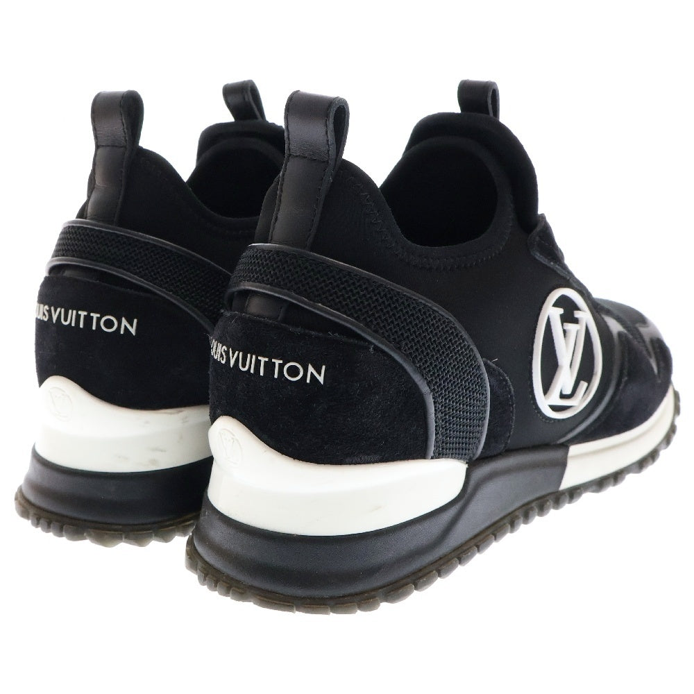 LOUIS VUITTON(ルイヴィトン) LVサークルロゴ ランアウェイライン ローカットスニーカー ブラック 36 1/2