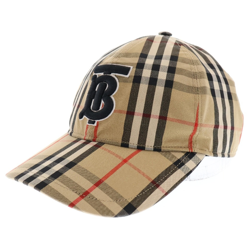 BURBERRY(バーバリー) TB ノバチェック ベースボールキャップ ベージュ