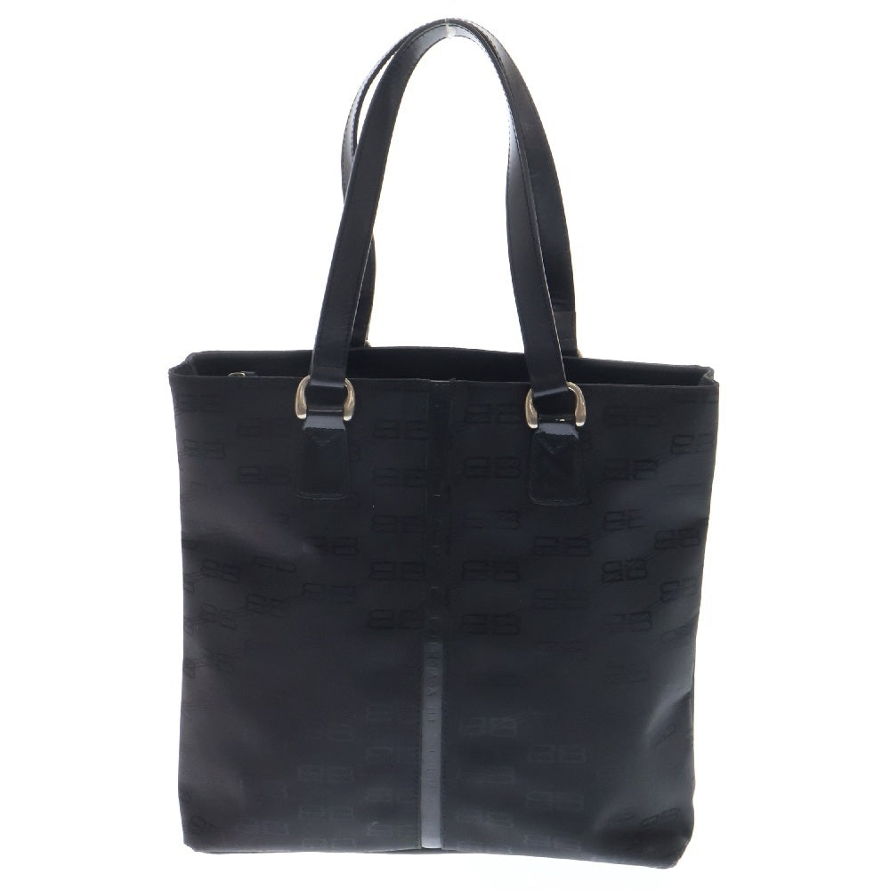 BALENCIAGA(バレンシアガ) BBロゴ ナイロントートバッグ ブラック