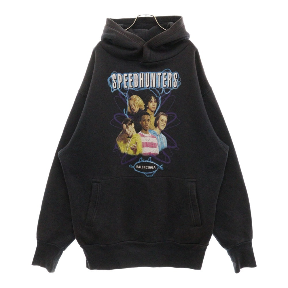BALENCIAGA(バレンシアガ) 19AW SPEED HUNTERS スピードハンターズ スウェットプルオーバーパーカー ブラック 541707 TCV37
