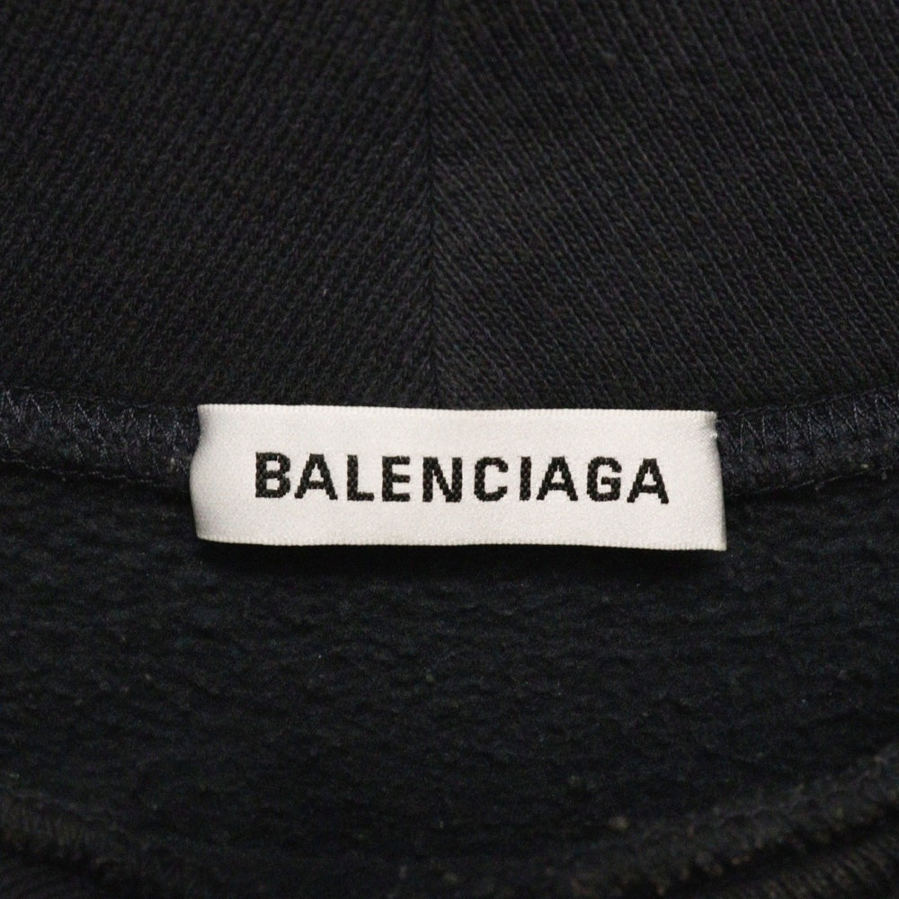 BALENCIAGA(バレンシアガ) 19AW SPEED HUNTERS スピードハンターズ スウェットプルオーバーパーカー ブラック 541707 TCV37