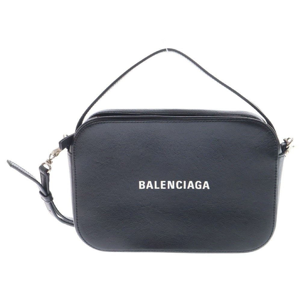 BALENCIAGA(バレンシアガ) EVERYDAY エブリデイ 2way レザー スモールカメラバッグ ショルダーバッグ ブラック 608654