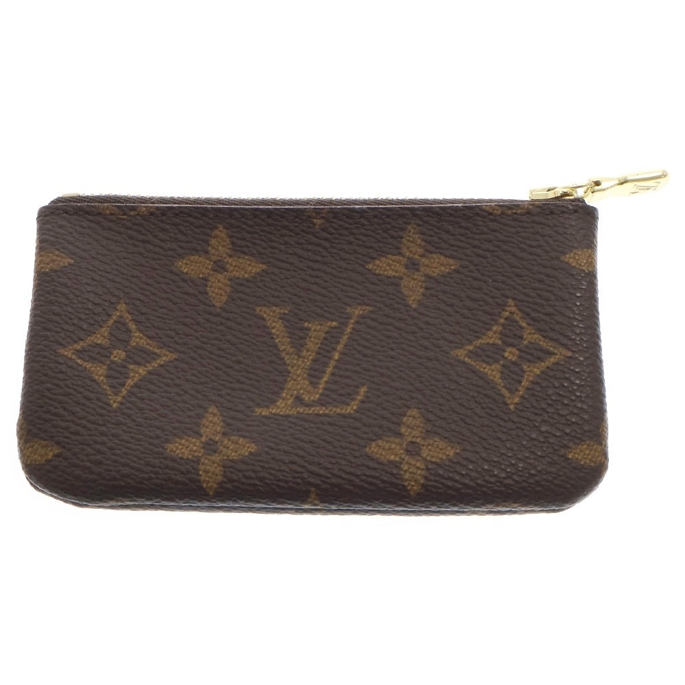 LOUIS VUITTON(ルイヴィトン) モノグラム ポシェットクレ コインケース ブラウン PVCレザー M62650