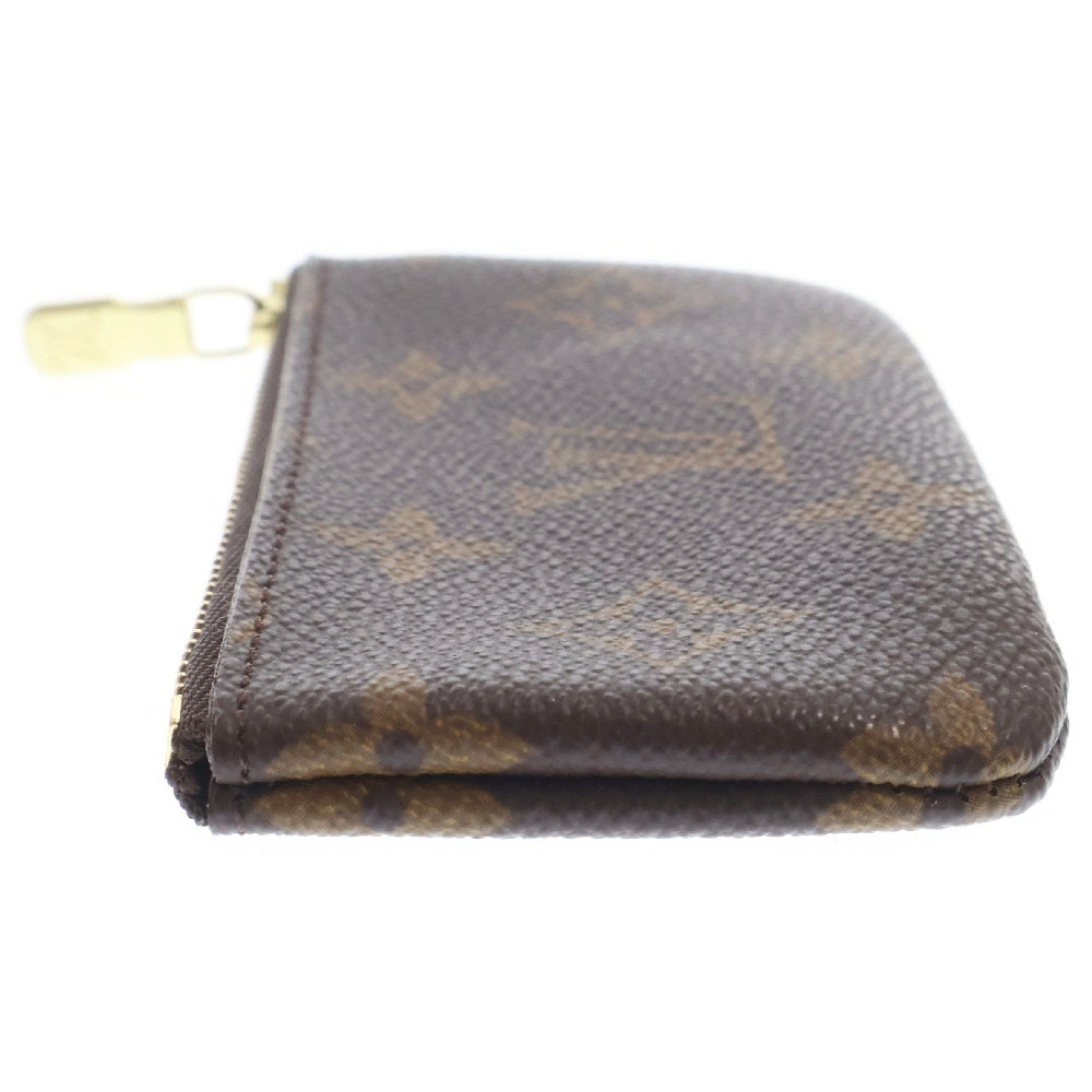 LOUIS VUITTON(ルイヴィトン) モノグラム ポシェットクレ コインケース ブラウン PVCレザー M62650
