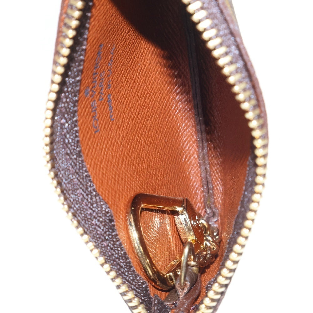 LOUIS VUITTON(ルイヴィトン) モノグラム ポシェットクレ コインケース ブラウン PVCレザー M62650