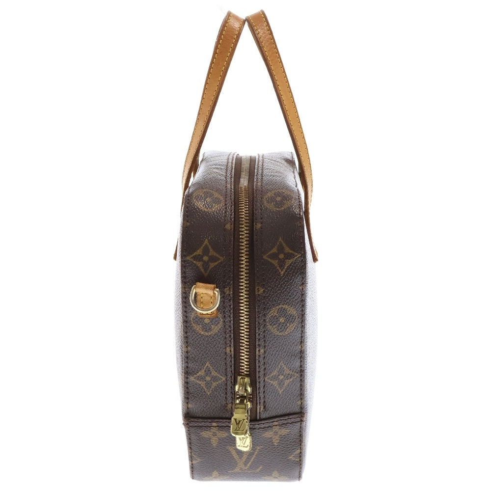LOUIS VUITTON(ルイヴィトン) モノグラム スポンティーニ レザー2WAYショルダーバッグ ハンドバッグ ブラウン M47500
