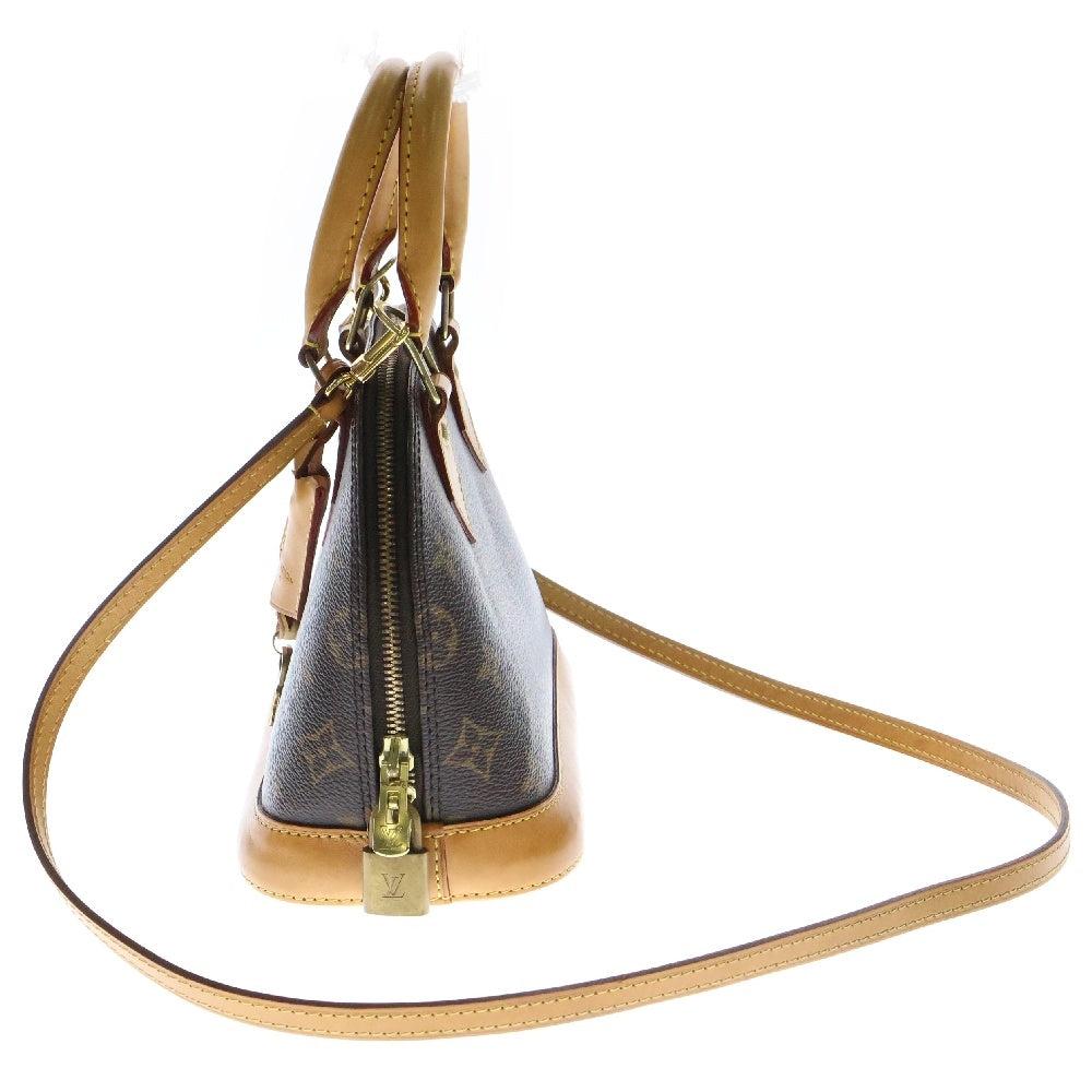 LOUIS VUITTON(ルイヴィトン) モノグラム アルマBB レザー2WAYハンドバッグ ショルダーバッグ ブラウン M53152