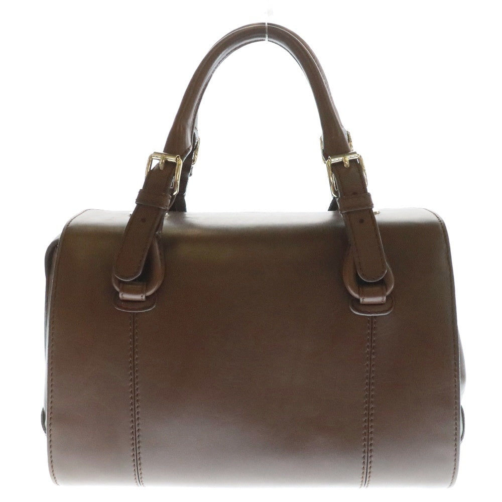 CELINE(セリーヌ) オールドセリーヌ ボストンバッグ ブラウン レザー ハンドバッグ ヴィンテージ