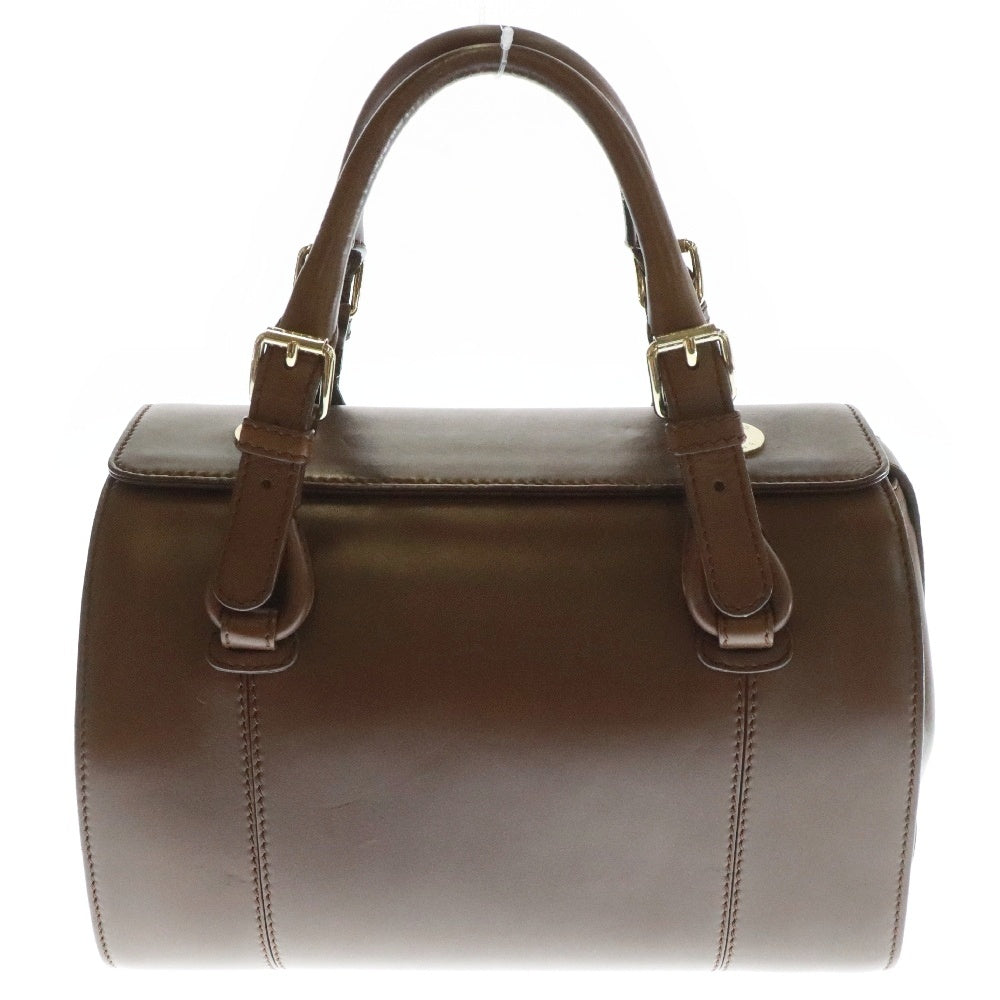 CELINE(セリーヌ) オールドセリーヌ ボストンバッグ ブラウン レザー ハンドバッグ ヴィンテージ