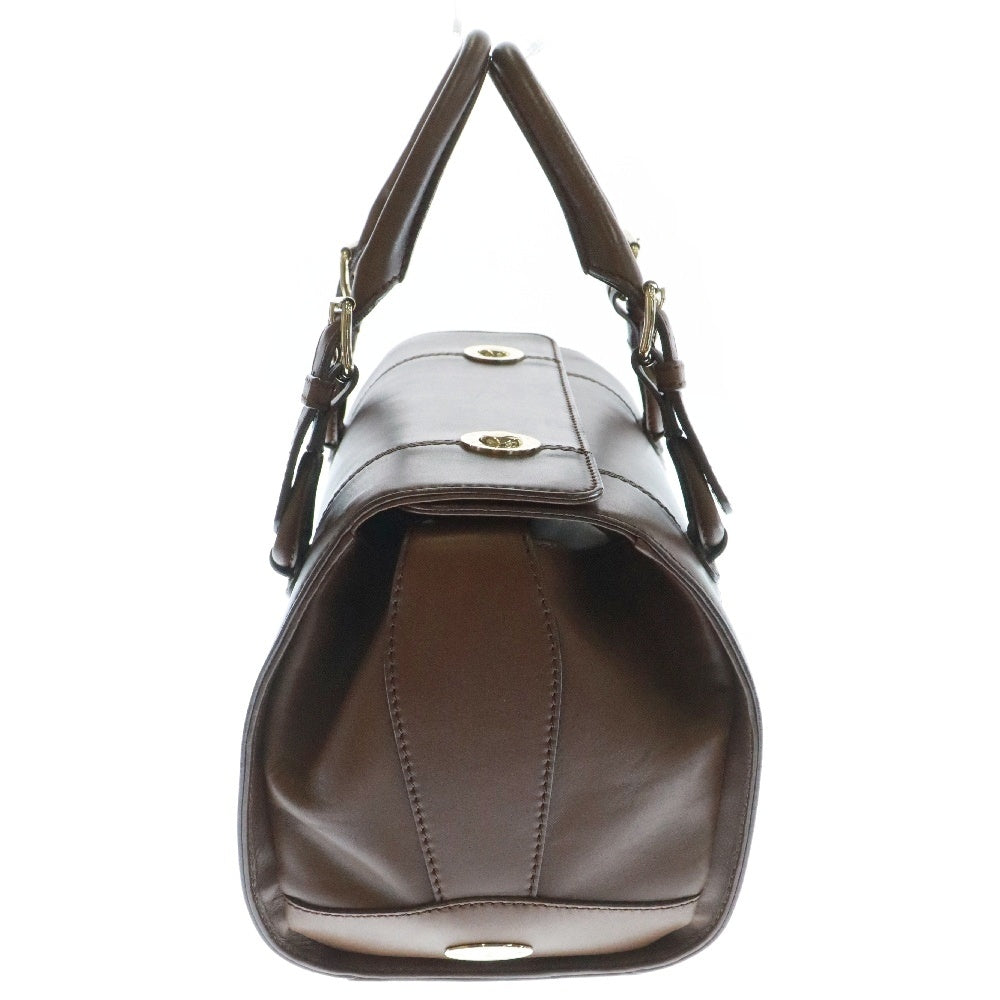 CELINE(セリーヌ) オールドセリーヌ ボストンバッグ ブラウン レザー ハンドバッグ ヴィンテージ