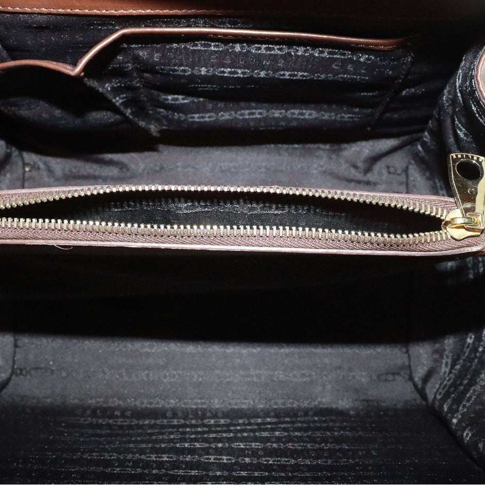 CELINE(セリーヌ) オールドセリーヌ ボストンバッグ ブラウン レザー ハンドバッグ ヴィンテージ