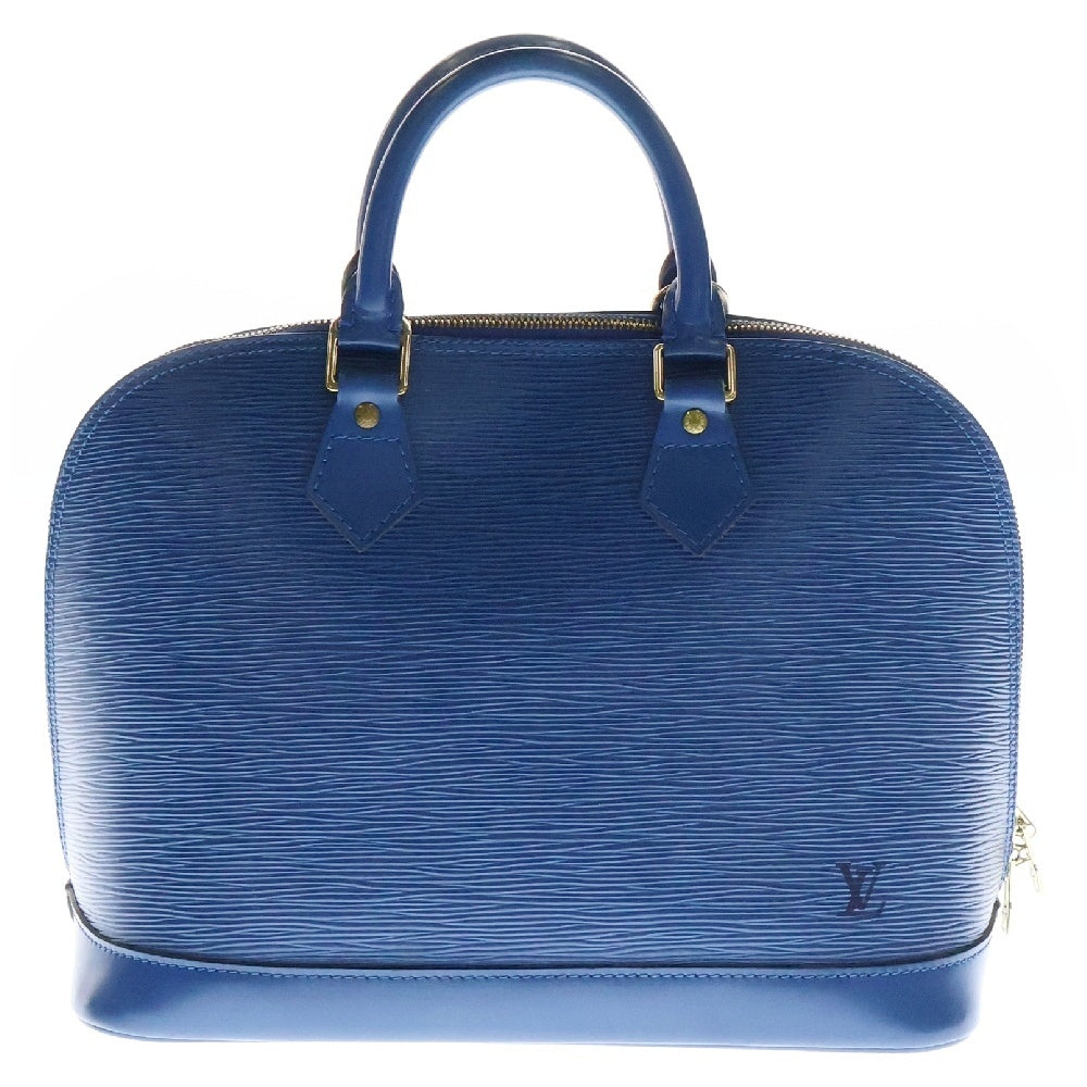 LOUIS VUITTON(ルイヴィトン) エピ アルマPM ブルー 2WAYバッグ ハンドバッグ ショルダーバッグ ブルー ゴールド金具 M52253