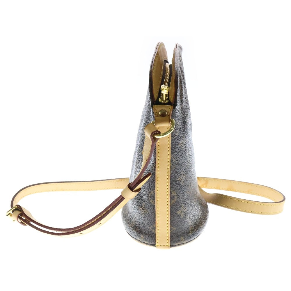 LOUIS VUITTON(ルイヴィトン) モノグラム ドルーオ ショルダーバッグ 斜め掛けバッグ ブラウン ゴールド金具 レザー×PVC M51290