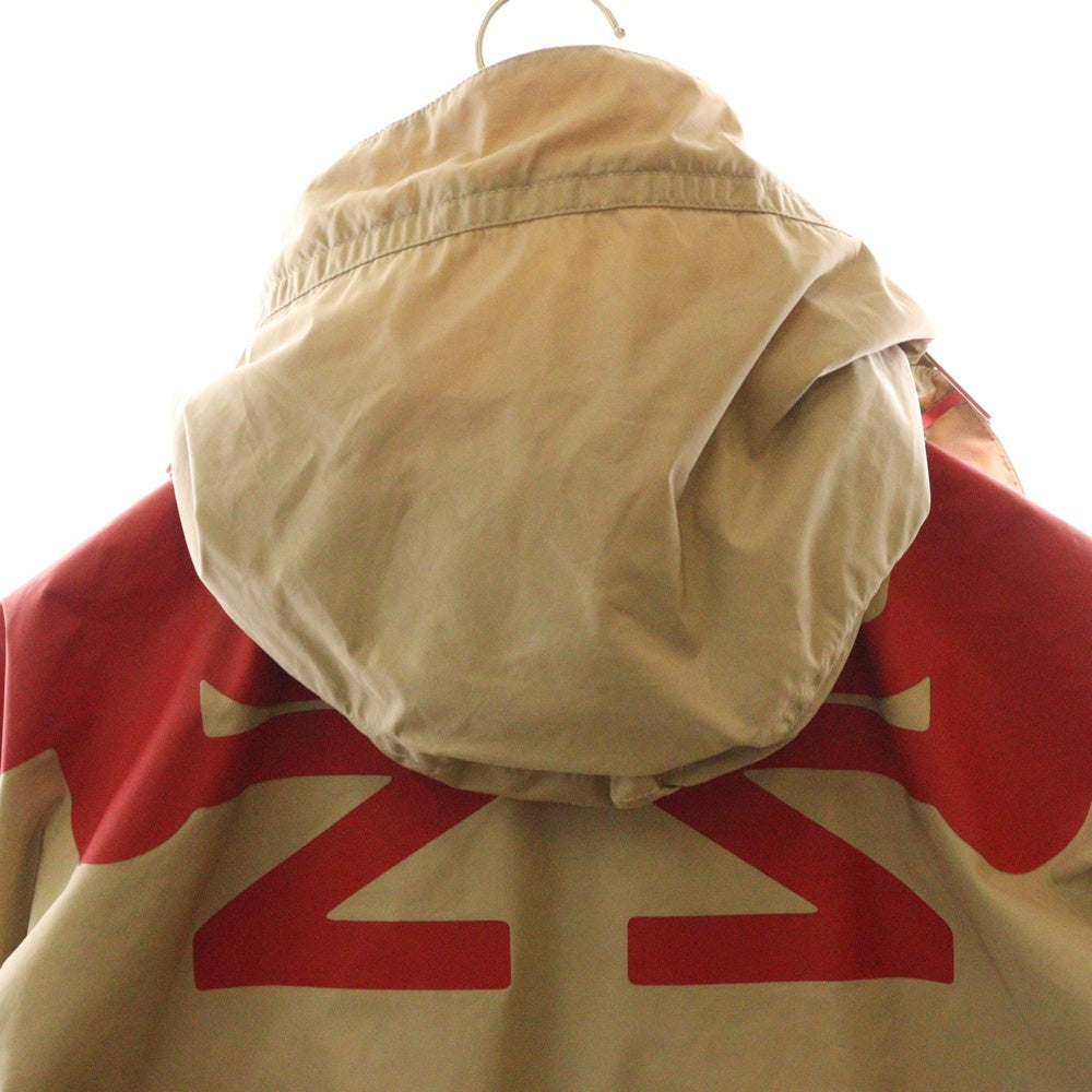 BURBERRY(バーバリー) 22SS ユニバーサル パスポート ナイロン ハーフジップ アノラックパーカー ジャケット 8051865 ベージュ