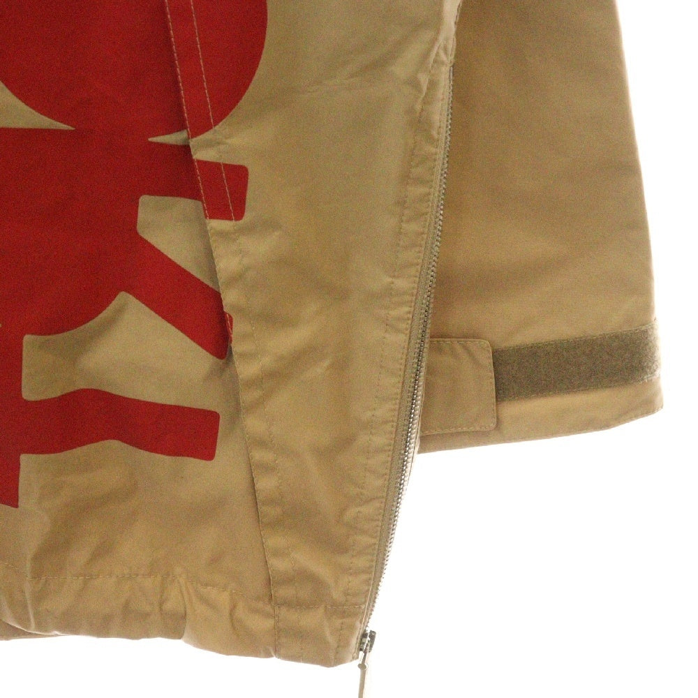 BURBERRY(バーバリー) 22SS ユニバーサル パスポート ナイロン ハーフジップ アノラックパーカー ジャケット 8051865 ベージュ