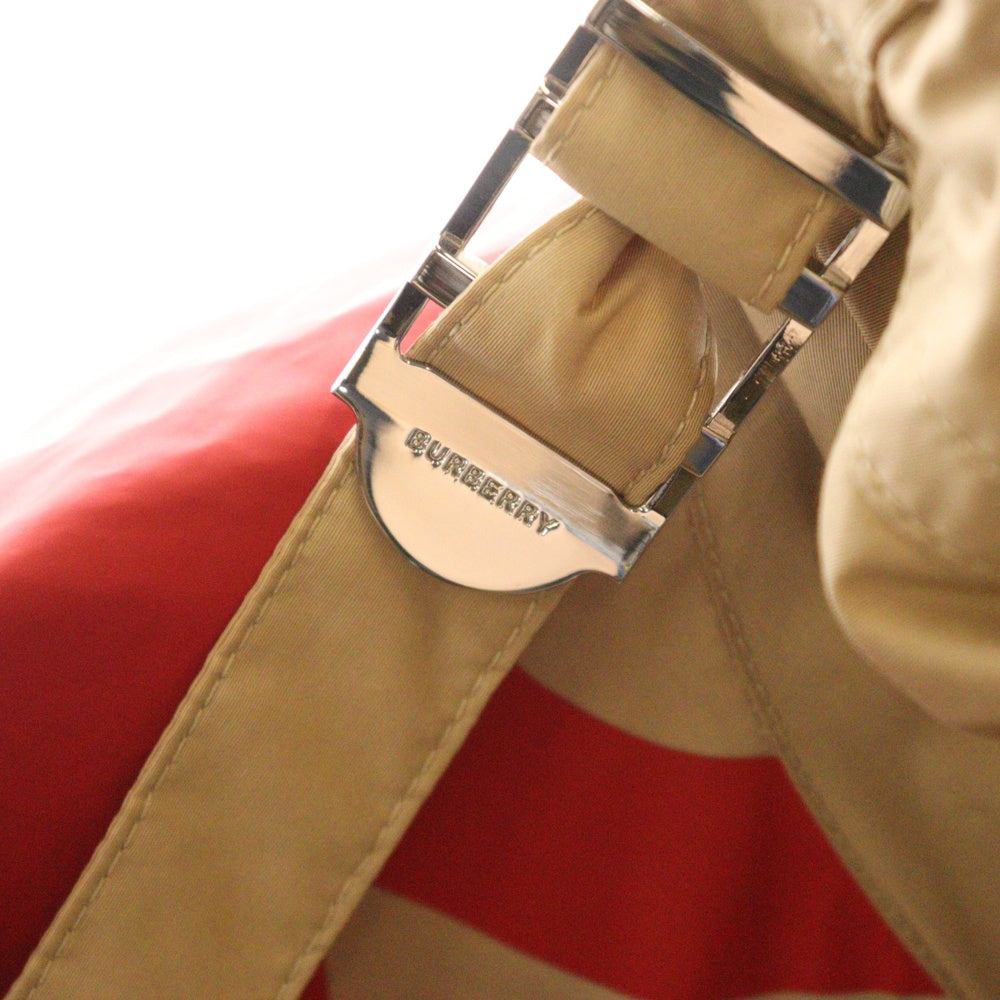 BURBERRY(バーバリー) 22SS ユニバーサル パスポート ナイロン ハーフジップ アノラックパーカー ジャケット 8051865 ベージュ