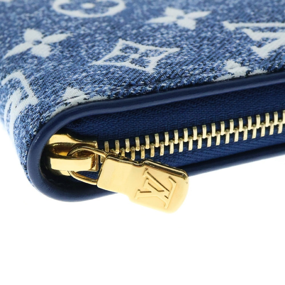 LOUIS VUITTON(ルイヴィトン) モノグラム ジャガード デニム ジッピーウォレット 長財布 RFID M81226