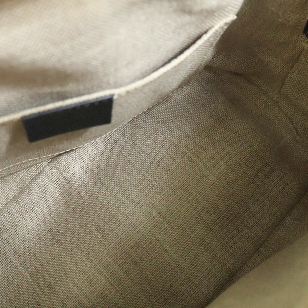 GUCCI(グッチ) マイクログッチシマ 2WAY ショルダーバッグ ハンドバッグ ブラック レザー