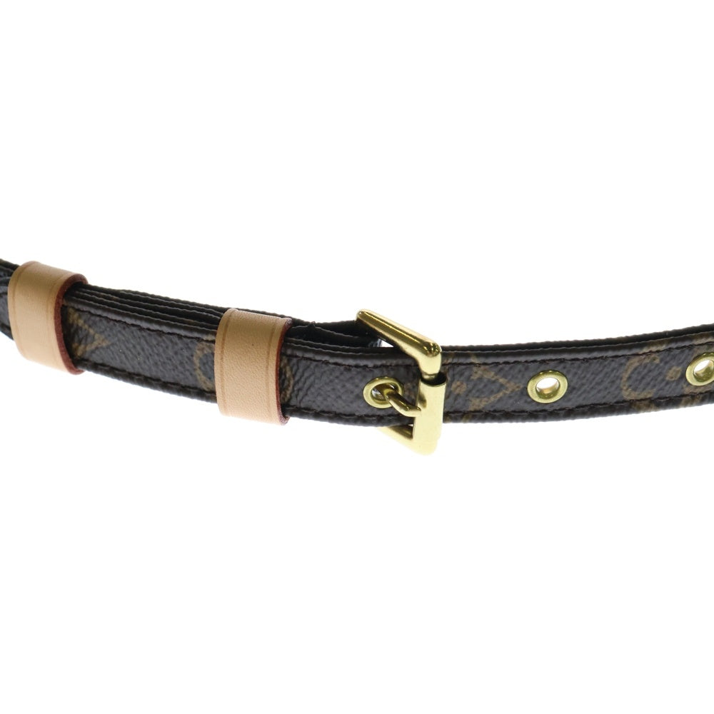 LOUIS VUITTON(ルイヴィトン) モノグラム ショルダーストラップ ブラウン PVCレザー