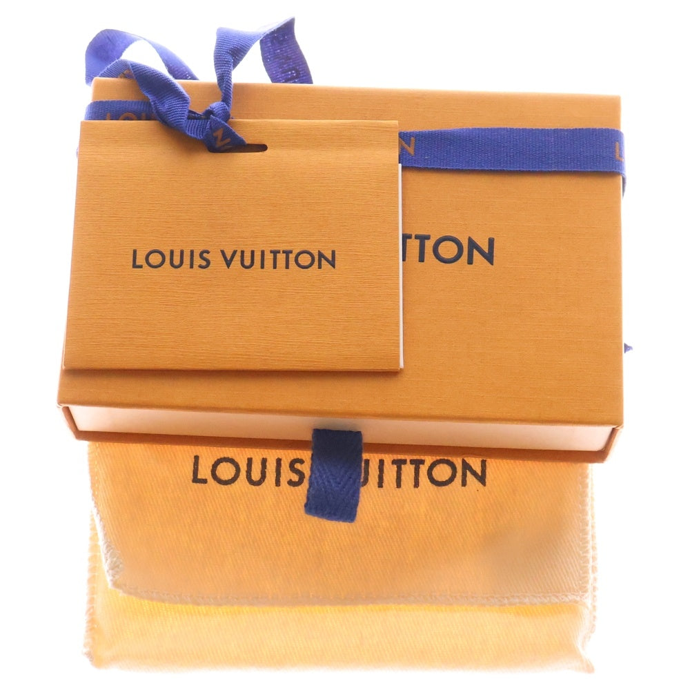 LOUIS VUITTON(ルイヴィトン) モノグラム オーガナイザードゥポッシュ カードケース 名刺入れ ヴァージルアブロー PVC グレー×ブルー M69701