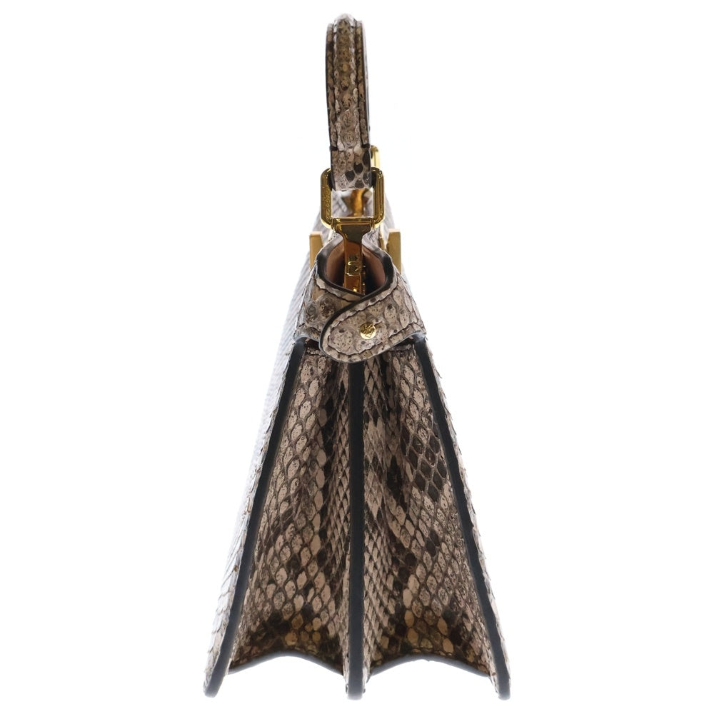 FENDI(フェンディ) ピーカブー アイシーユー ミニ 2WAY ショルダーバッグ ハンドバッグ ブラウン ピンク 8BN335