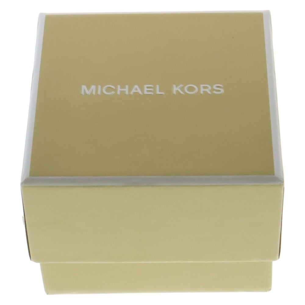 MICHAEL KORS(マイケルコース) ロゴ ラインストーン ピアス GP ゴールド