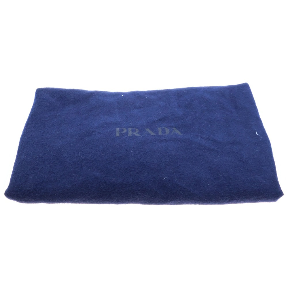 PRADA(プラダ) テスート ハンドバッグ トートバッグ トライアングルロゴ三角プレート シルバー金具 ブラック ナイロン B7354