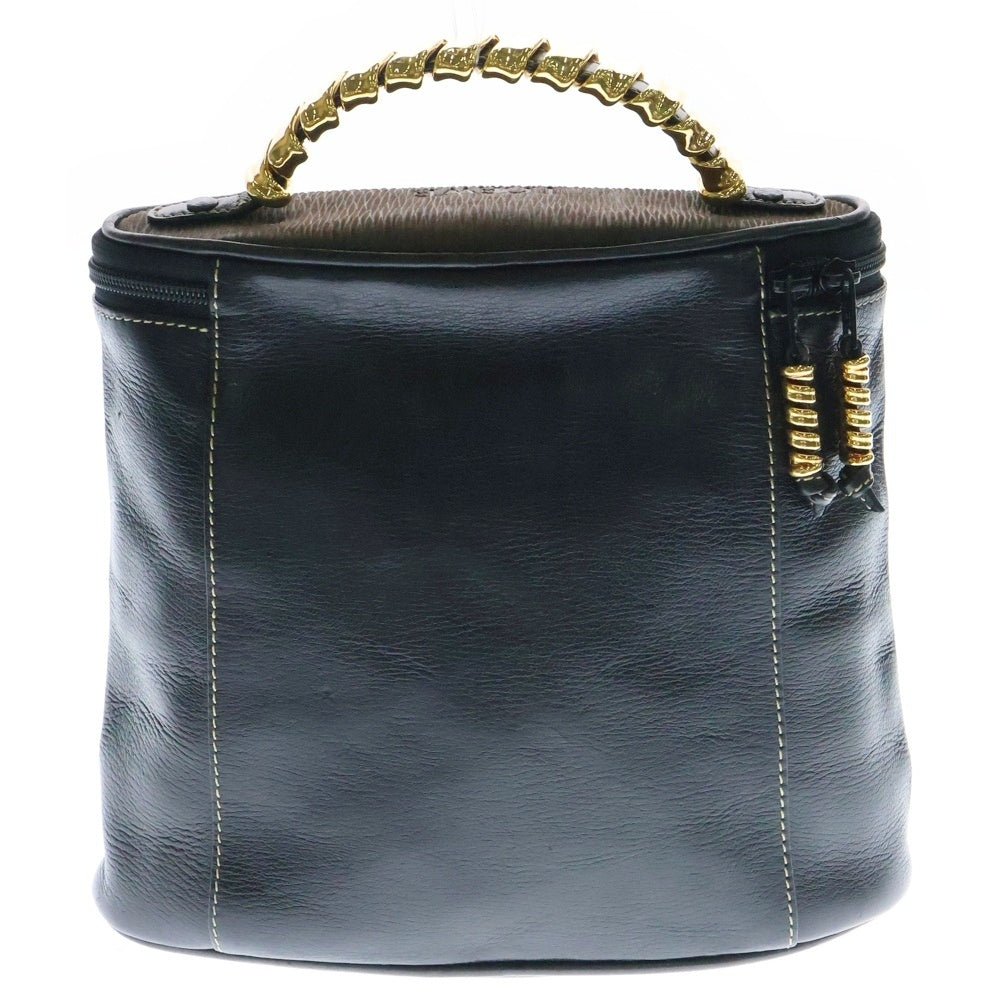 LOEWE(ロエベ) ベラスケス ハンドバッグ ミニバッグ ブラック レザーゴールド金具