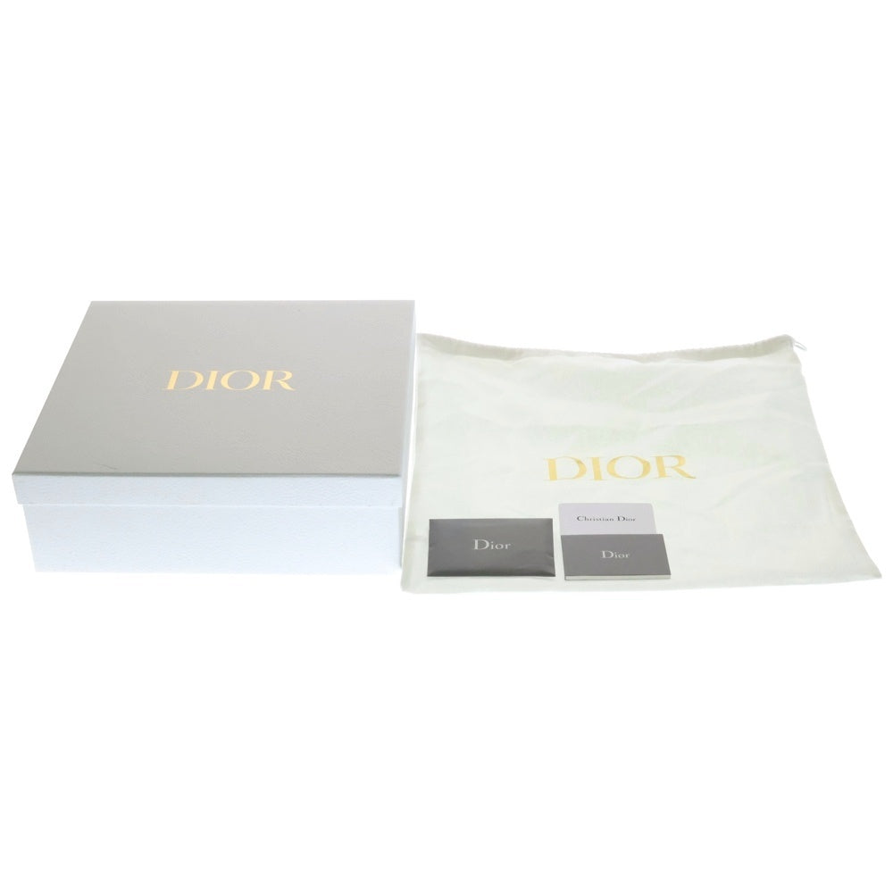 Christian Dior(クリスチャンディオール) オブリーク ボビー ミディアム ジャガード ブラウン×ベージュ キャンバス×レザー ショルダーバッグ M9319UTZQ ゴールド金具