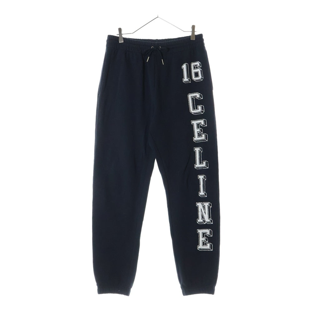 CELINE(セリーヌ) CELINE 16 トラックパンツ 黒 コットン アパレル