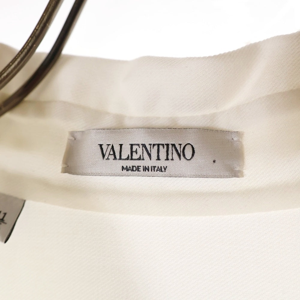 VALENTINO(ヴァレンチノ) 長袖スキッパーシャツ ホワイト VV3ABG6075Y