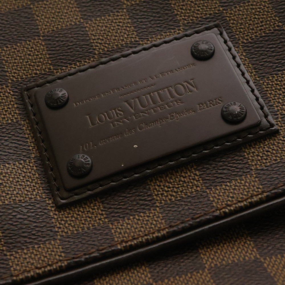 LOUIS VUITTON(ルイヴィトン) ダミエ ブルックリンMM N51211 ショルダーバッグ PVC ブラウン