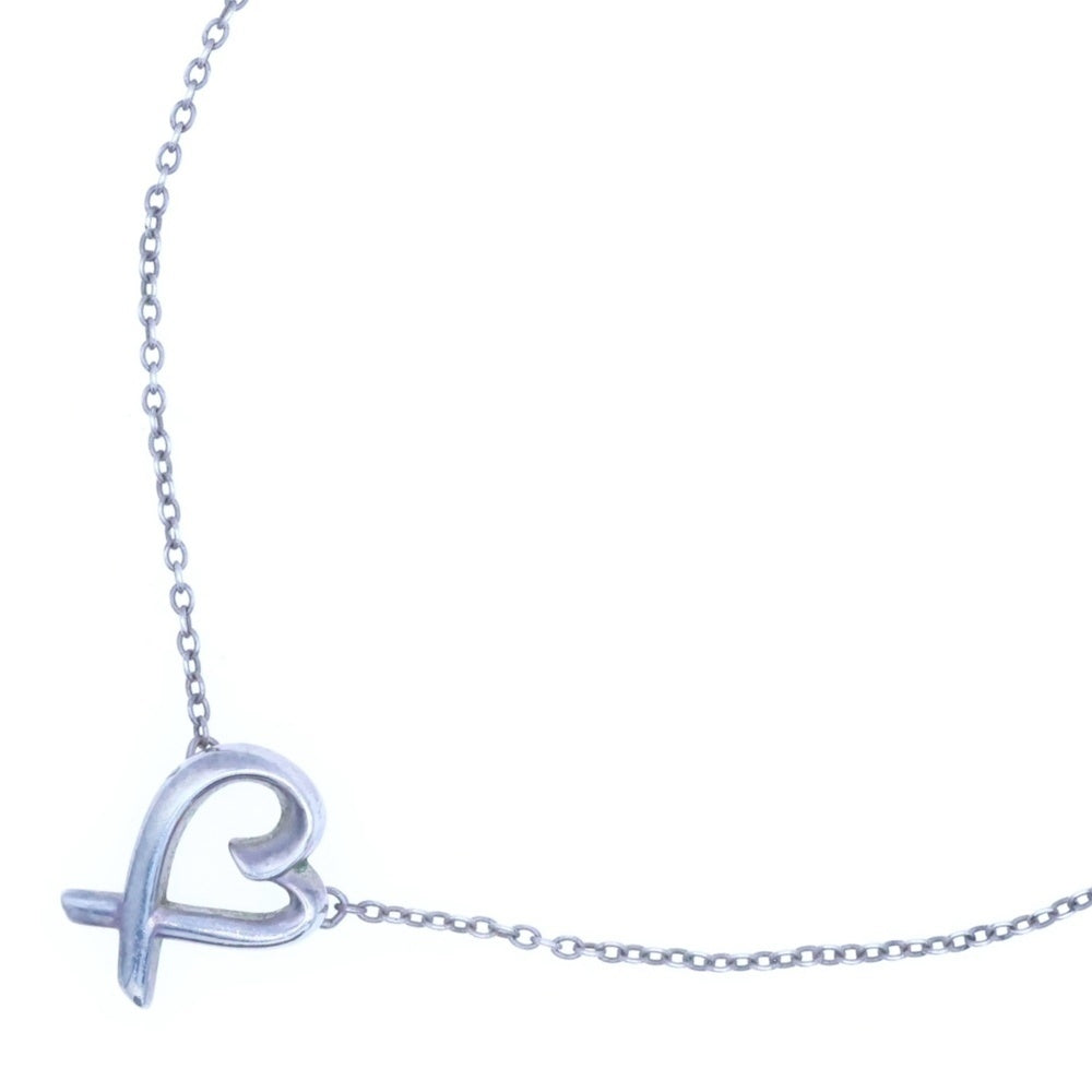 TIFFANY&Co(ティファニー) ラビングハート ネックレス Ag925 シルバー ネックレス