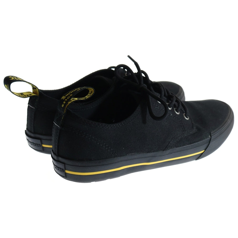 Dr.Martens(ドクターマーチン) ライン入り キャンパス ローカットスニーカー ブラック PB07U 6/25cm