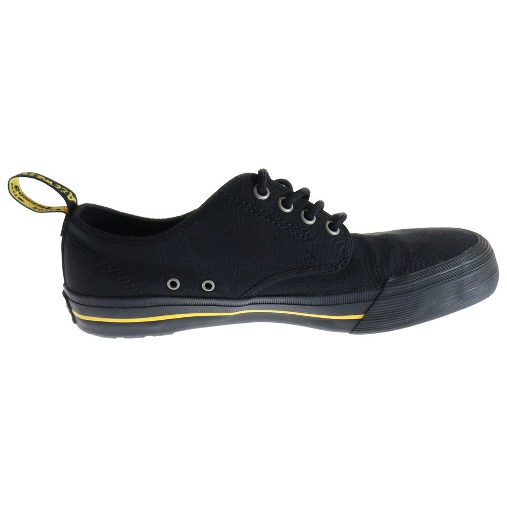 Dr.Martens(ドクターマーチン) ライン入り キャンパス ローカットスニーカー ブラック PB07U 6/25cm