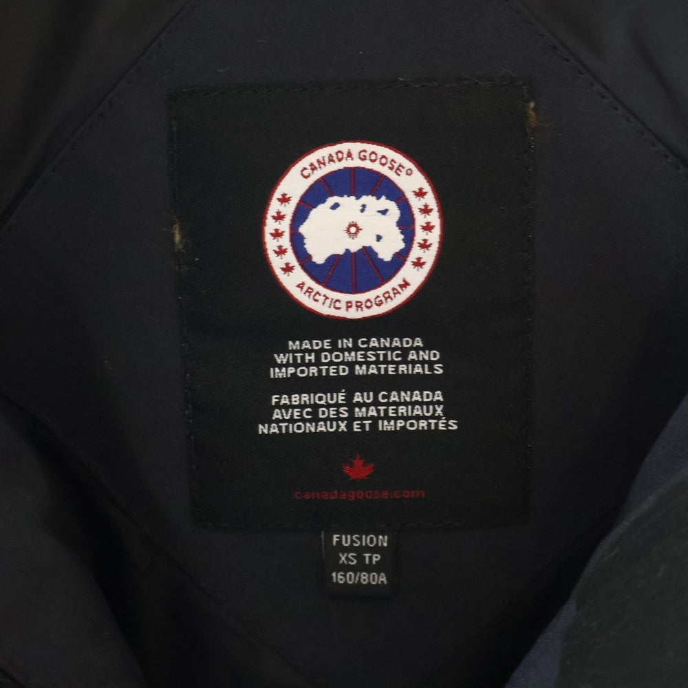 CANADA GOOSE(カナダグース) TRILLIUM PARKA トリリウムパーカー ダウンジャケット ダウンコート ネイビー レディース 6660LA
