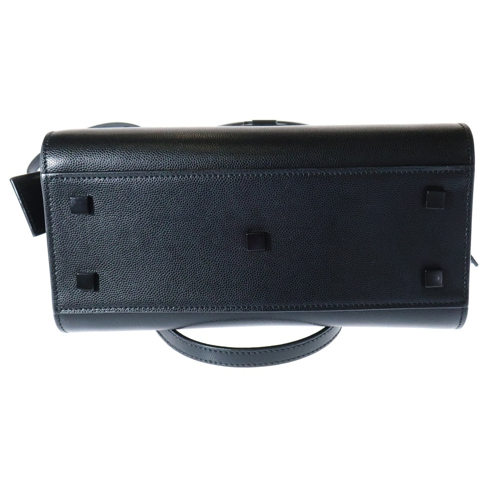 SAINT LAURENT PARIS(サンローランパリ) アップタウン スモール 2WAYハンドバッグ ショルダーバッグ ブラック ブラック金具 レザー 561203