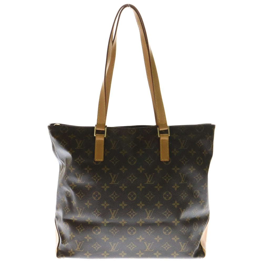 LOUIS VUITTON(ルイヴィトン) モノグラム カバメゾ ブラウン PVC トートバッグ