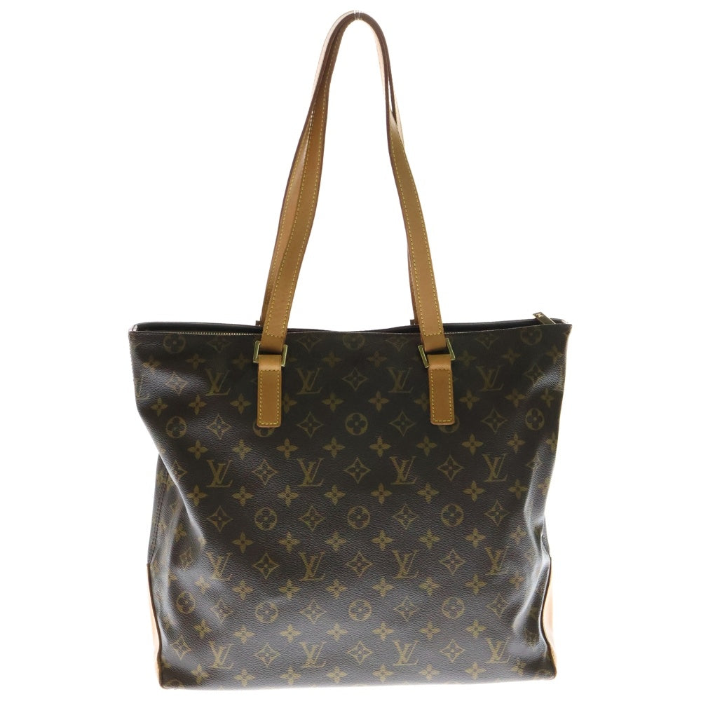 LOUIS VUITTON(ルイヴィトン) モノグラム カバメゾ ブラウン PVC トートバッグ