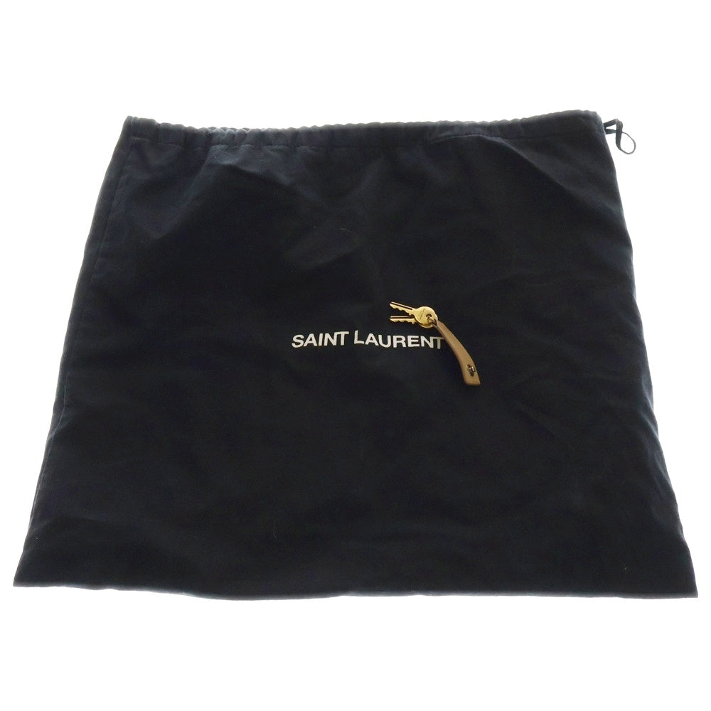 SAINT LAURENT PARIS(サンローランパリ) Classic Baby Sac De Jour クラシックベイビーサックドジュール 2WAY レザー ハンドバッグ ショルダーバッグ ベージュ レディース 421863